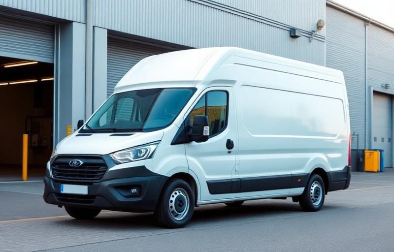Delivery van